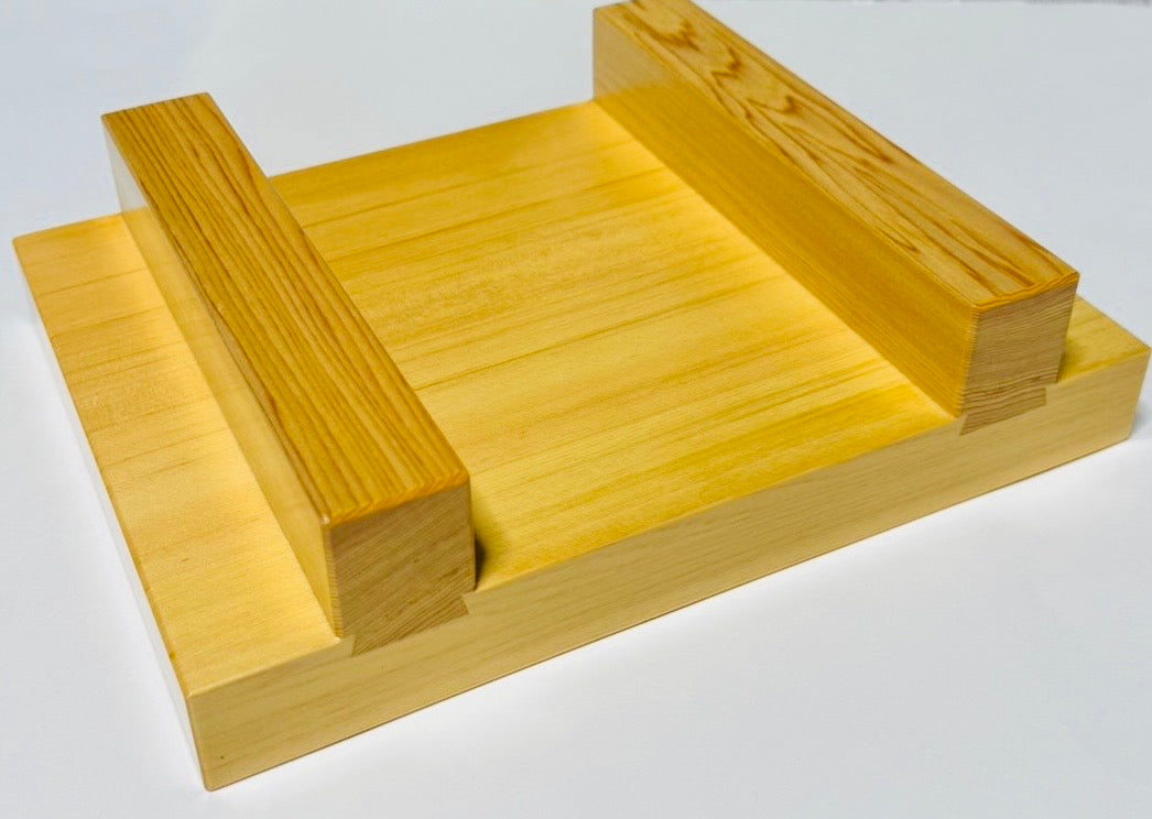 最高級寿司下駄 盆栽台 大