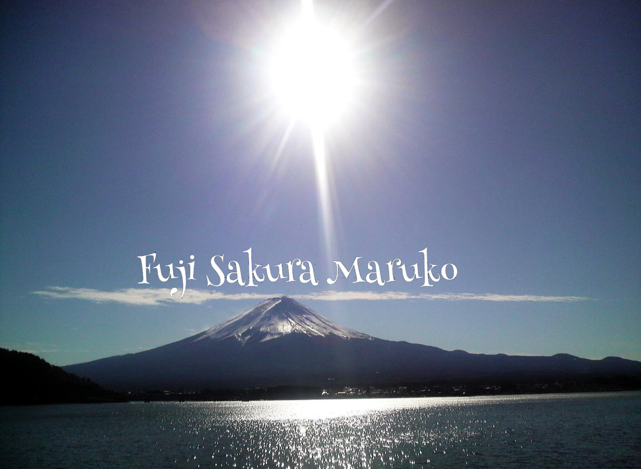 グラフィックアート <br> 『神様が宿る富士』